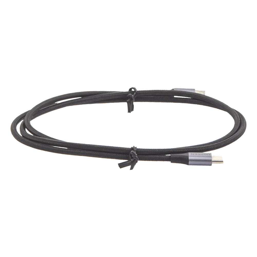 Cable USB-C a USB-C | 1 Metro (3.28 Pies) | Transferencia de Datos de 480 Mbps | Carga Rápida de Hasta 60W | QC 4.0/3.0/2.0 | PD3.0 | FPC | AFC |