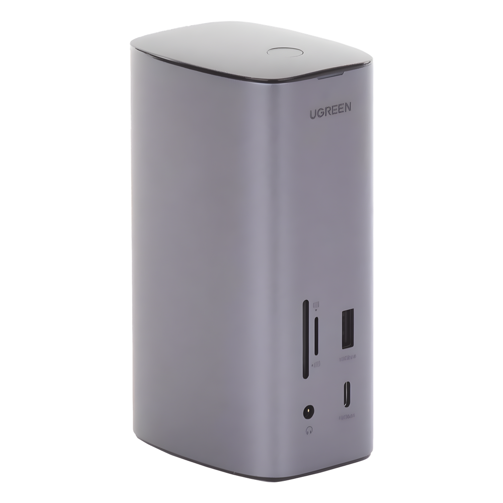HUB USB-C (Docking Revodok Pro) 12 en 1 | 2 USB-A 3.0 | 1 USB-C PD Carga 100W | 1 USB-A 3.1 | 1 USB-C 3.1 | HDMI 4K | HDMI 8K Ultra HD | Display Port