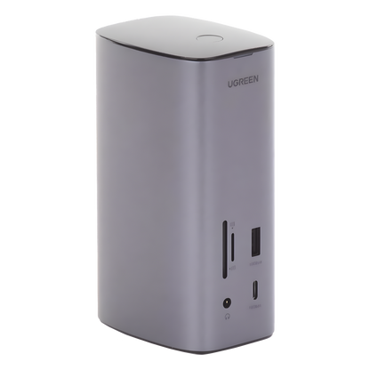 HUB USB-C (Docking Revodok Pro) 12 en 1 | 2 USB-A 3.0 | 1 USB-C PD Carga 100W | 1 USB-A 3.1 | 1 USB-C 3.1 | HDMI 4K | HDMI 8K Ultra HD | Display Port