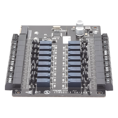Expansor de 16 Relevadores / RS-485 / Compatible ZKEC10 / Hasta 58 Relevadores / 12VCC