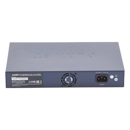 Switch No Administrable 8 Puertos Gigabit con Modo Extender a 250 m, 2 Puertos Uplink 10/100/1000 Mbps, 2 Puertos SFP