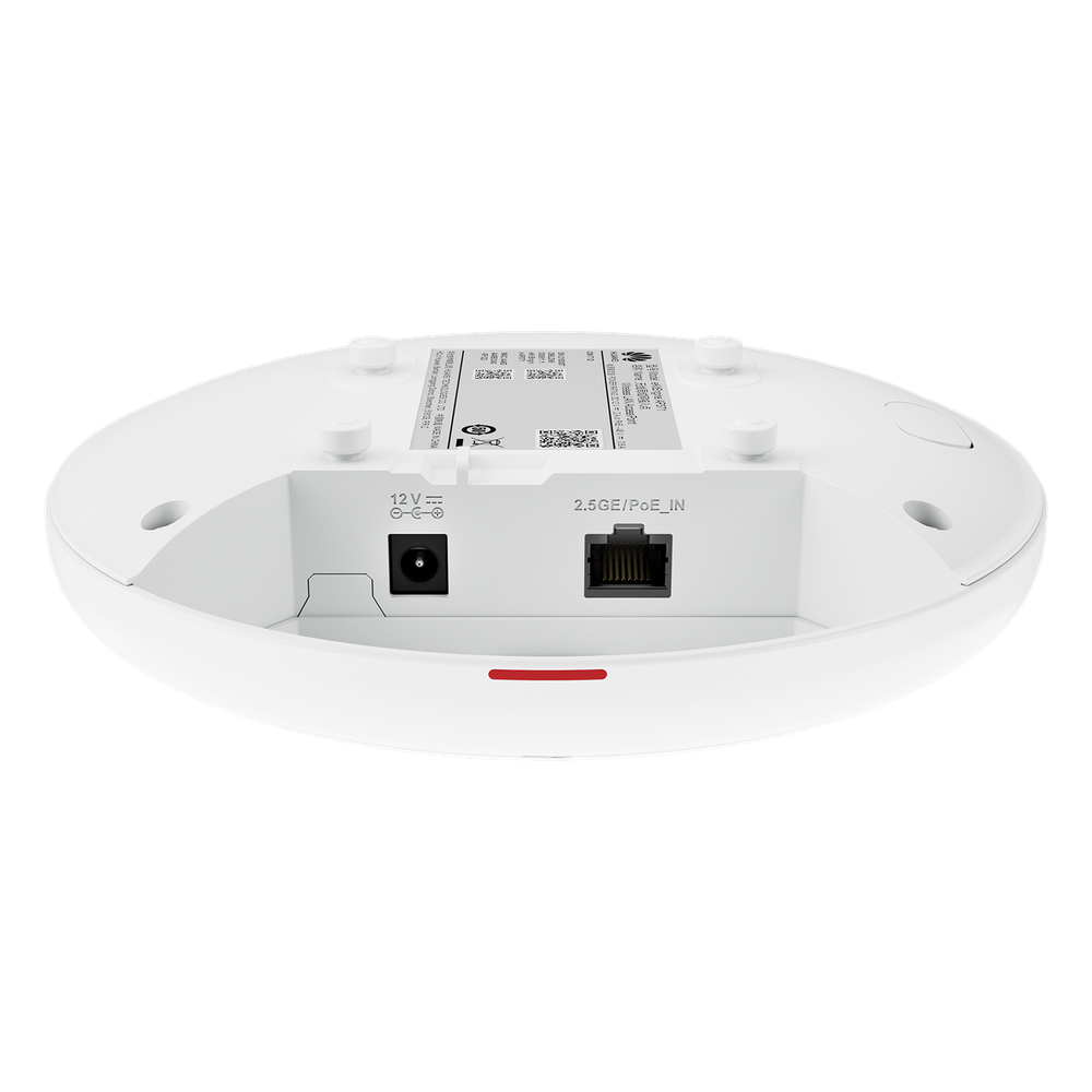 Punto de Acceso Wi-Fi 7 / 3.57 Gbps / MU-MIMO 2x2 (2.4GH y 5GHz) / Smart Antenna más cobertura / Instalación en techo y pared / Seguridad WP3 / 1