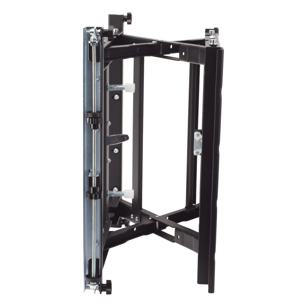Soporte Estructural Modular para Pantallas | Altura Ajustable de 200 mm a 1600 mm | Ancho 600 mm | Profundidad 134 mm a 300 mm | Diseño Metálico|
