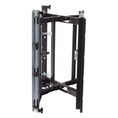Soporte Estructural Modular para Pantallas | Altura Ajustable de 200 mm a 1600 mm | Ancho 600 mm | Profundidad 134 mm a 300 mm | Diseño Metálico|