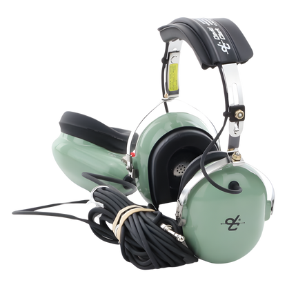 Auriculares estilo Muff-Mic para operaciones de mantenimiento y rampas en aeropuertos