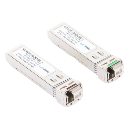 Transceptores Ópticos Industriales Bidireccionales SFP+ (Mini-Gbic) / Monomodo 1270 & 1330 nm / 10 Gbps / 10GBASE / Conector LC/UPC Simplex / DDM