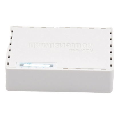 (hEX PoE LITE) RouterBoard, 5 Puertos Fast Ethernet, 4 con PoE Pasivo, 1 Puerto USB