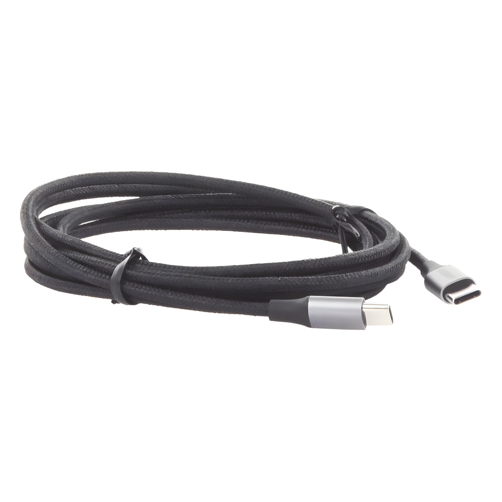 Cable USB-C a USB-C | 2 Metros (6.56 Pies) | Transferencia de Datos de 480 Mbps | Carga Rápida de Hasta 60W | QC 4.0/3.0/2.0 | PD3.0 | FPC | AFC |