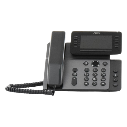 Teléfono IP Empresarial Esencial WiFi / Bluetooth, 20 líneas SIP, pantalla a color 4.3" ajustable, PoE, puertos Gigabit, conferencia local de 6 vías.