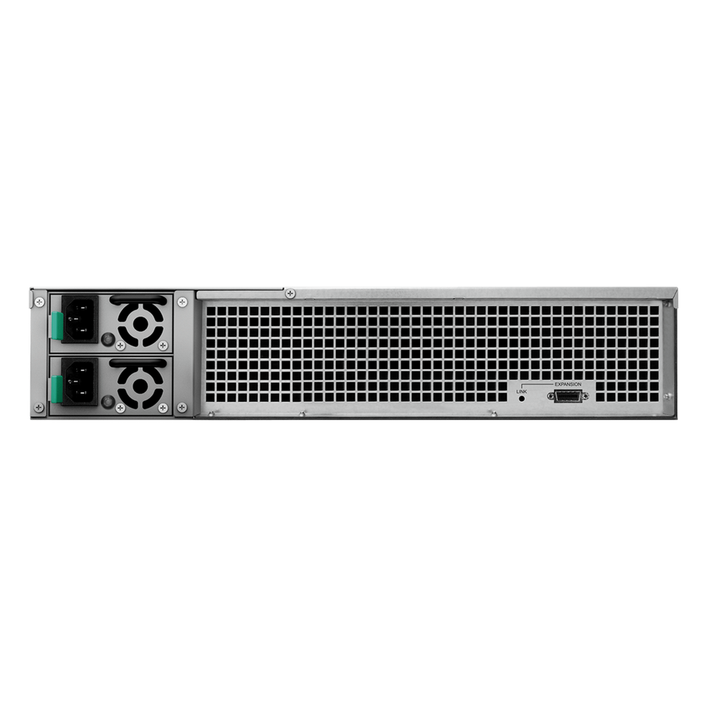 Unidad de Expansión Synology RX1217/RX1217RP | 12 Bahías de Disco | Compatible con RackStation 2U | Expansión de Volumen en Línea | Fuentes de