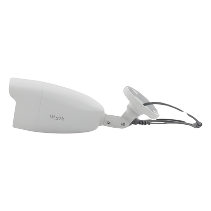 Bala TURBOHD 2 Megapíxeles (1080p) / Gran Angular 103º / Lente 2.8 mm / METAL / IR EXIR Inteligente 40 mts / Exterior IP66 / TVI-AHD-CVI-CVBS / dWDR