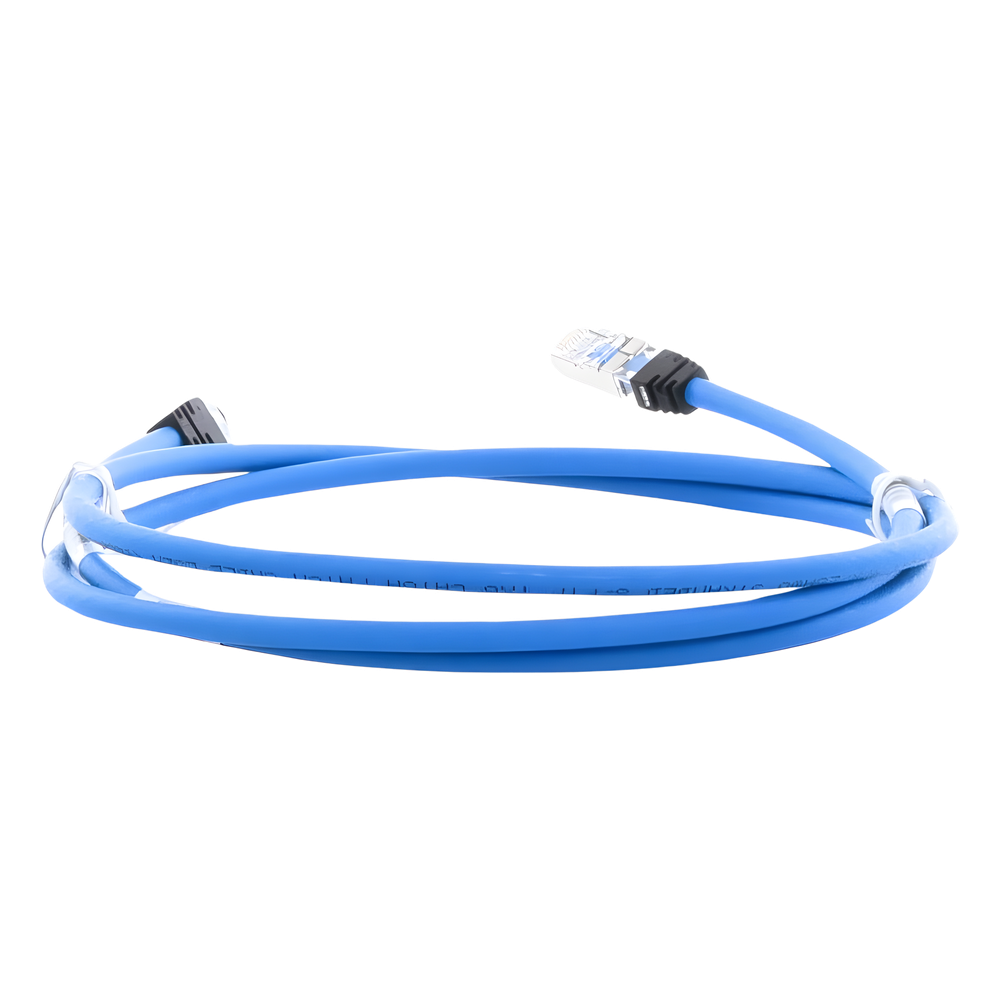 Patch Cord Cat6A, Blindado S/FTP, CM/LS0H, 1.52 Metros (5 Pies), Color Azul