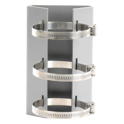 Montaje de Poste para PTZ / Acero Inoxidable / Compatible con PTZ HIKVISION