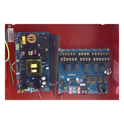 Fuente De Alimentación Remota Extensora De NACs, 12/24Vcd, 10A, 4 Circuitos (0500-02320), Listada UL, Aprobada FM