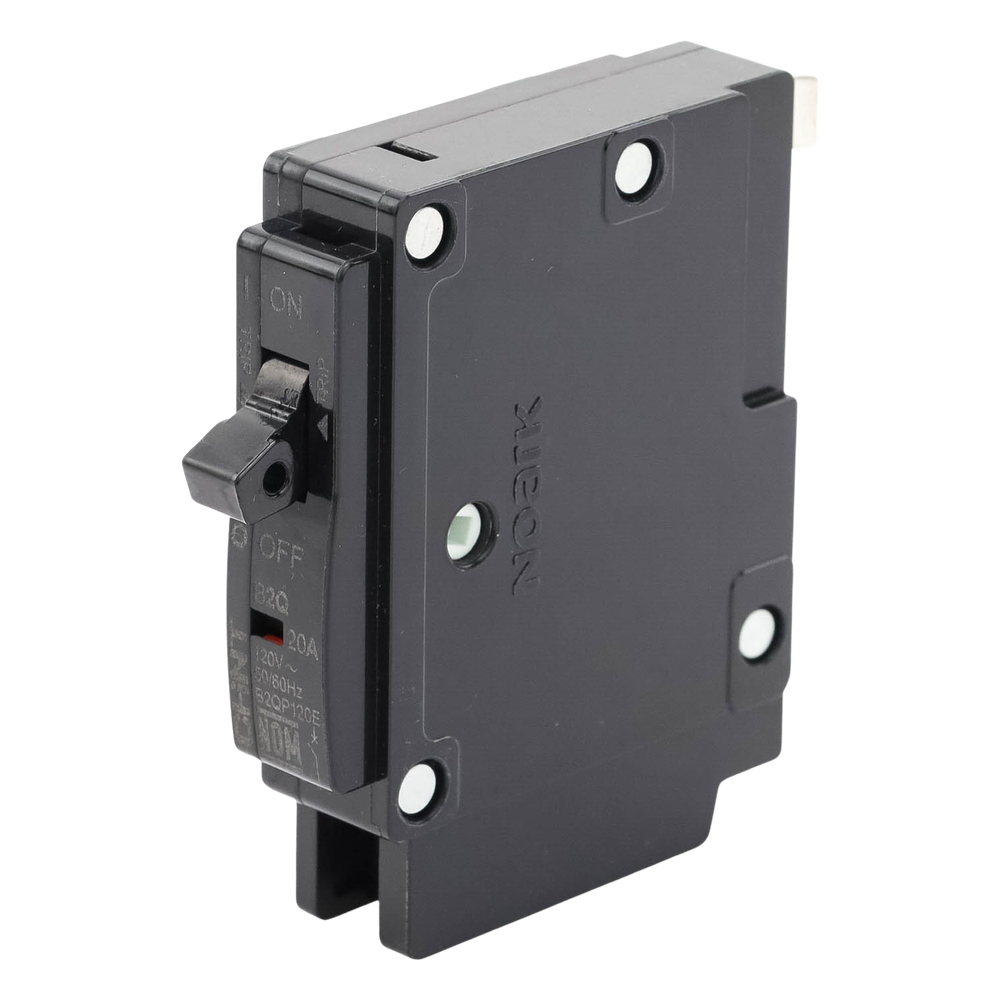 Interruptor Termomagnético Enchufable, Serie: B2Q, 1P, 20A, 120/240V (SKU:1002263)