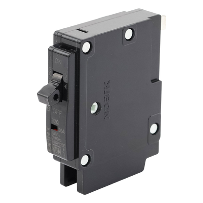 Interruptor Termomagnético Enchufable, Serie: B2Q, 1P, 20A, 120/240V (SKU:1002263)