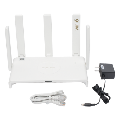 Home Router inalámbrico MESH , Diseñado para GAMING con doble puerto WAN Gigabit para Sumar Ancho de banda, 4 puertos LAN Gigabit., WI-FI 6 2x2 doble