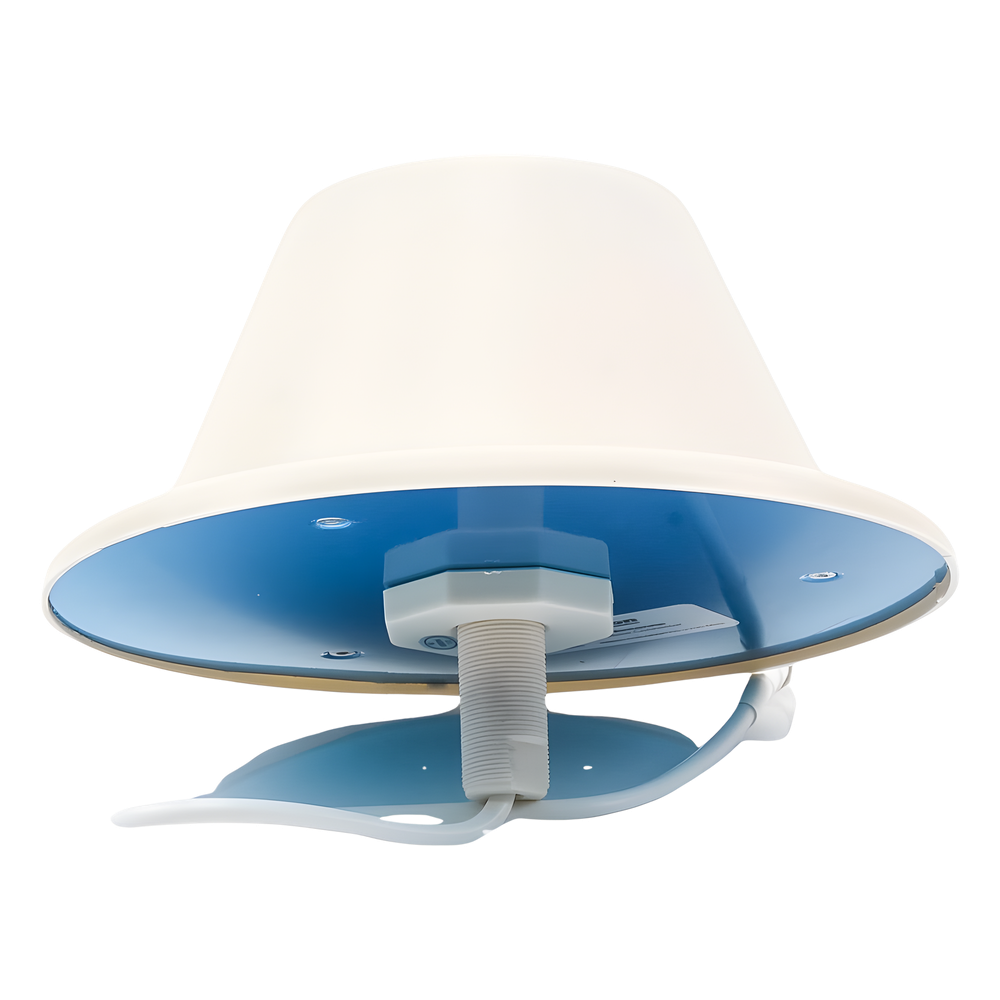 Antena Tipo Domo| 698-960/1710-2700 MHz, 2/4 dB | 75 Ohm, con conector F Hembra