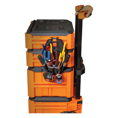 Bolsa Porta Herramientas de 8 Bolsillos adaptable a cualquier Cinturón de 6.5 cm o al Sistema de rieles MODbox.