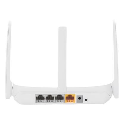 Router Inalámbrico N / 2.4 GHz de 300 Mbps / 1 Puerto WAN 10/100 Mbps / 3 puertos LAN 10/100 Mbps / 3 antenas de 5 dBi / Compatible con IPTV e IPV6