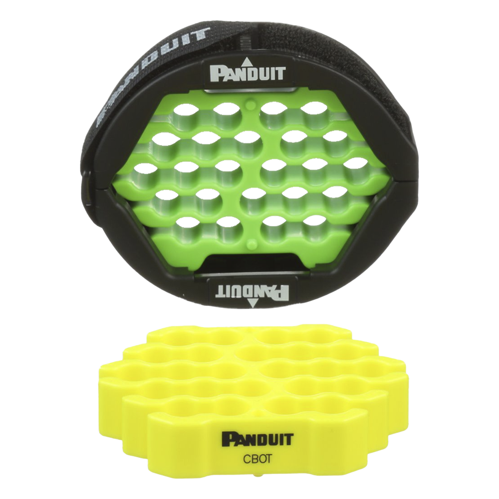 Herramienta Para Peinado y Organización de Cables, Incluye Organizador Verde Para Diámetros de Cables de 4.6 a 6.3 mm (0.18 a 0.25 Pulgadas) y