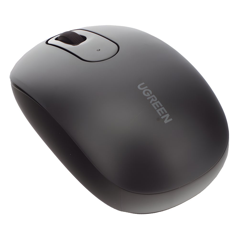 Mouse Inalámbrico 2.4G 800/1200/1600/2400 DPI | Función de 3 botones | Alcance 10m | Silencioso | Ergonómico | Anti-caída y Anti-interferencias |