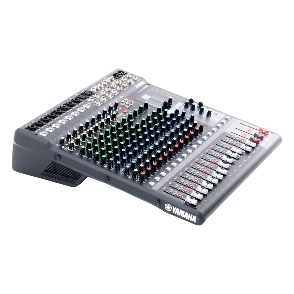 Mezcladora de Audio | 16 Canales | 10 Entradas de Micrófono | Entradas de Línea | Efectos | (MG16X)