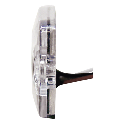 Luz Auxiliar de 6 LED, Ambar, lente Transparente, SAE