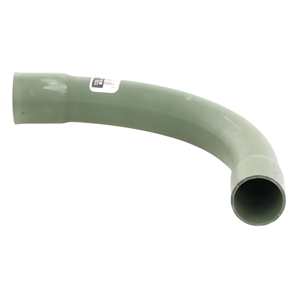 Curva/Codo de PVC Conduit pesado de 1/2" (13mm).