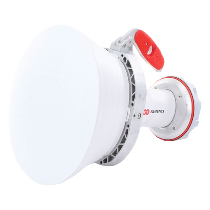 Antena asimétrica de 30° (30°H 20°V) 20.5 dBi tipo cuerno 5180-6000 MHz altamente eficiente, sin cables, sin pérdidas, sin lóbulos listas para