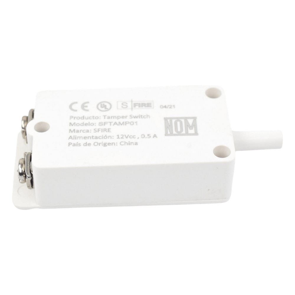 Tamper Switch NC / Contactos de Plata / 12 VDC / UL y CE / Compatible IMP30