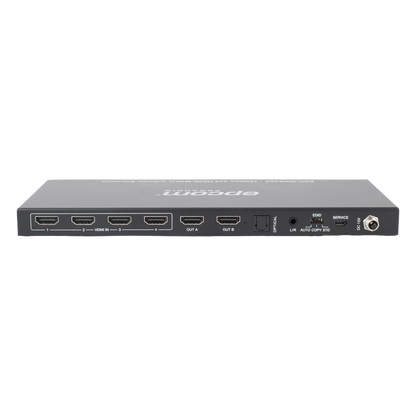 Matricial HDMI | 4x2 | 4K2K@60Hz | HDR | YCbCr 4:4:4 | EDID Auto | Extractor de Audio | Salida de audio análoga y digitalizados | HDCP 2.2 | 18 Gbps