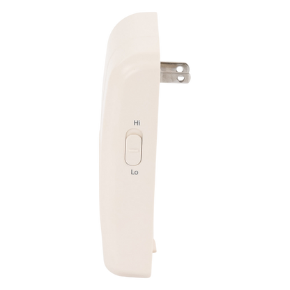 Timbre Inalámbrico Para Puerta Con 10 Tonos, Hasta 150m Linea de Vista, Con Receptor Inalámbrico Incluido, 110Vca
