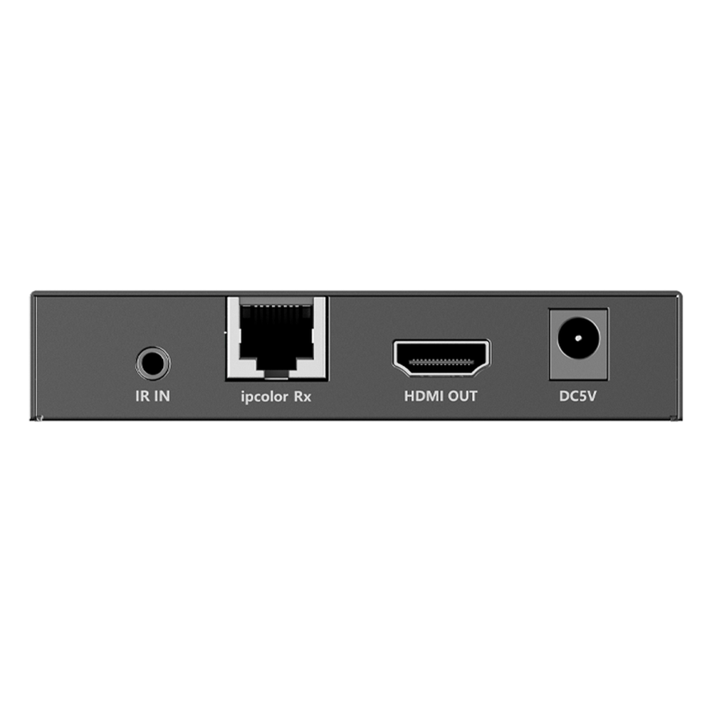 Kit Extensor HDMI para distancias de 120 metros | Soporta resolución 4K @60Hz | Cat 6, 6a y 7 | Salida Loop en el Tx para visualización local |