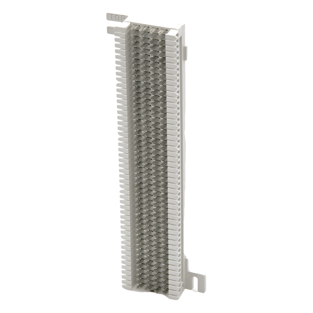 Bloque de Conexión S66, Capacidad de 50 Pares, Cat5e, Para Cable Sólido 22 a 26 AWG