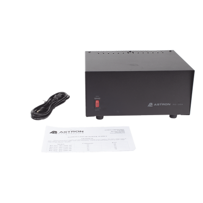 Fuente de Poder Lineal / 13.8 Vcc 35 A / Regulación Electrónica / Disipador Térmico / Voltaje Universal / Alta Potencia