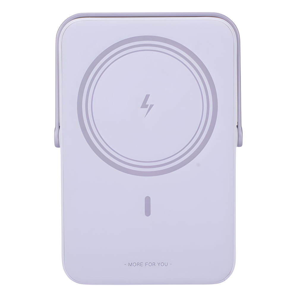 Power Bank Serie UNO Inalambrico | 10000mAh | 7.5W/20W | Con Emojis de Estado | Carga Rápida USB-C Bidireccional | Pantalla TFT Inteligente | Con