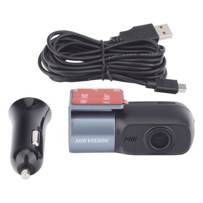 Dash Cam para Vehiculo / 2 Megapixel (1080p) / Gran Angular 122° / Wi-Fi / G-Sensor / H.265 / Microfono y Bocina Integrado