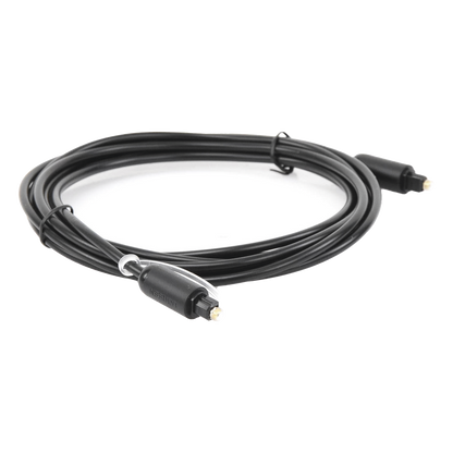 Cable Óptico Toslink (S/PDIF) de Alta Calidad para Audio Digital / 3 Metros (9.84 Pies) / Tapa de Protección / Dolby 7.1 Canales / Diseño Durable