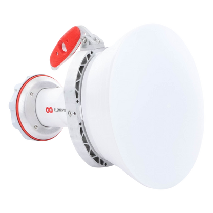 Antena asimétrica de 30° (30°H 20°V) 20.5 dBi tipo cuerno 5180-6000 MHz altamente eficiente, sin cables, sin pérdidas, sin lóbulos listas para