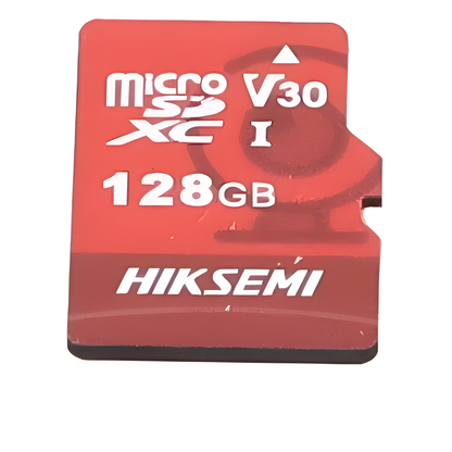 MicroSD HIKSEMI NEO Plus / 128 GB / 95 MB/s Lectura / 50 MB/s Escritura / Clase 10 U3 / TLC NAND / Especializada Para Videovigilancia 24/7