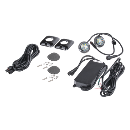 Estrobos Ocultos de 6 LED, Color Claro
