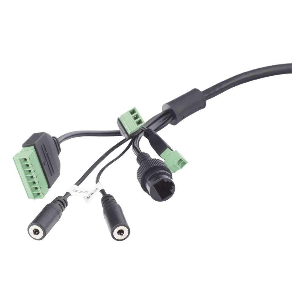 (HikFire) Cámara IP de Detección Térmica de Incendios / Detección de Llamas y Temperaturas Anormales / 4 Megapíxel (Lente Óptico) + 1 Megapíxel