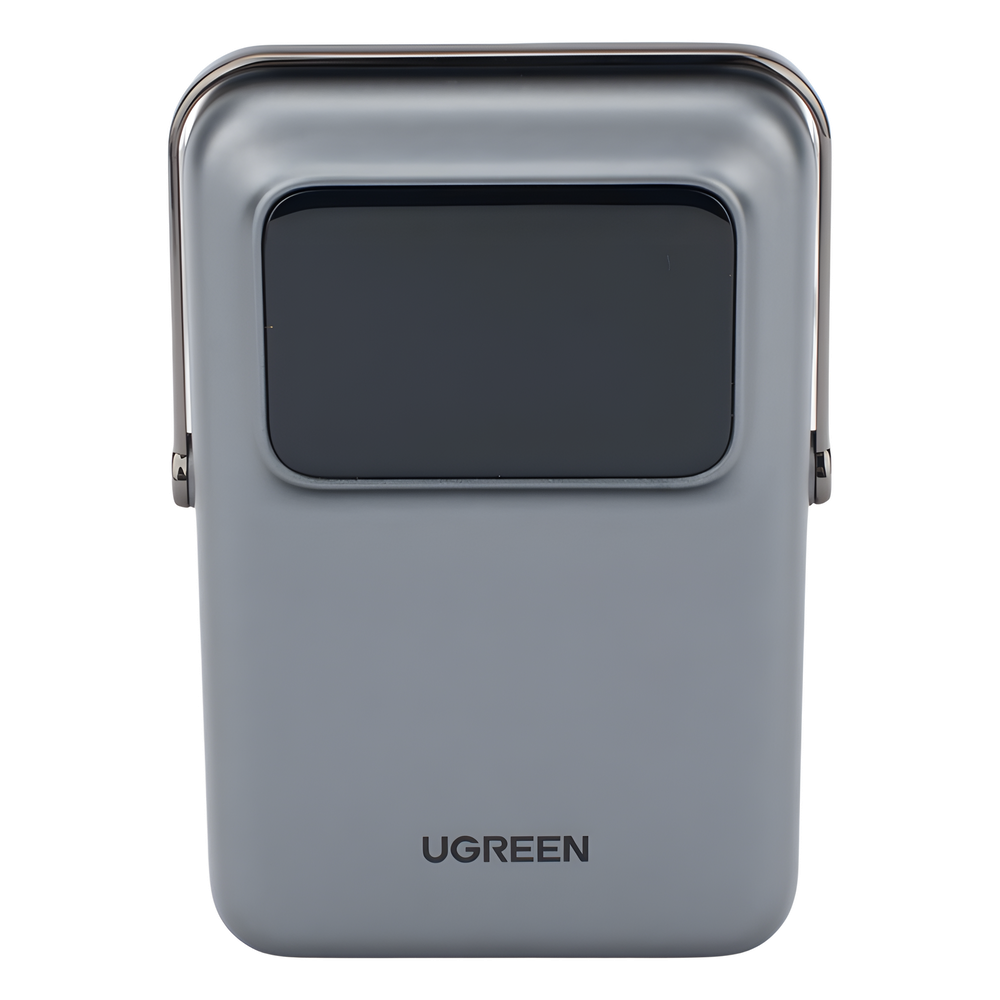 Power Bank Serie UNO Inalambrico | 10000mAh | 7.5W/20W | Con Emojis de Estado | Carga Rápida USB-C Bidireccional | Pantalla TFT Inteligente | Con