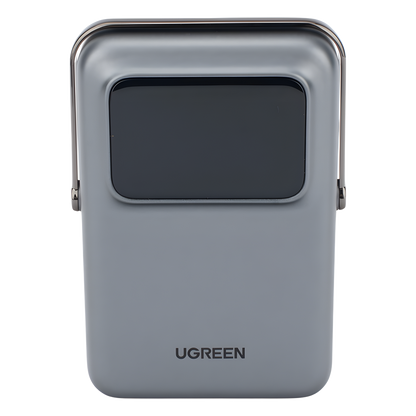 Power Bank Serie UNO Inalambrico | 10000mAh | 7.5W/20W | Con Emojis de Estado | Carga Rápida USB-C Bidireccional | Pantalla TFT Inteligente | Con