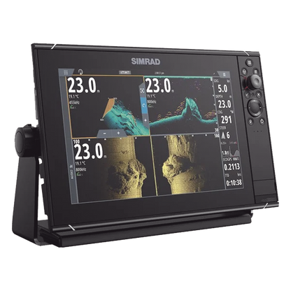 Pantalla Náutica NSS12 evo3S / Pantalla SolarMAX IPS 12 Pulgadas / Procesador iMX 8 / Ecosonda Integrada 1kW CHIRP / Conectividad Inalámbrica