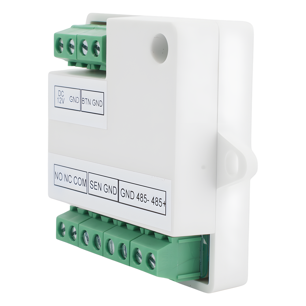 Módulo Seguro para Instalaciones SEGURAS en Controles de Acceso HIKVISION / Compatible con Biometricos Faciales Min Moe / Conexión RS-485 / Soporta