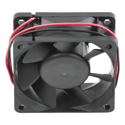 Ventilador Anticondensante Axial Cuadrado, 60x60x25 mm, 24 Vcc, 4500 RPM, 2.9 W, 0.12 A, Flujo de Aire de 25.0 CFM, Unión Sellada.