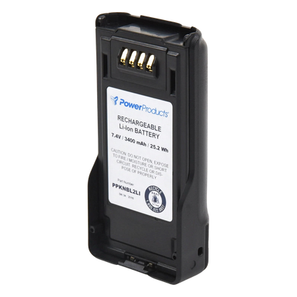 Batería Li-Ion 3400 mahA para radios Kenwood series NX-5200/ 5300/ 5400 (IP67)