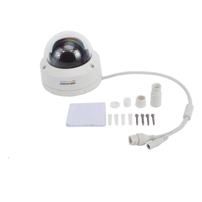 [ColorVu 3.0 + MD 3.0] Domo IP 6 Megapixel / Lente 2.8 mm / 30 mts IR + 30 mts Luz Blanca / Micrófono Integrado / Motion Detection 3.0 / Exterior
